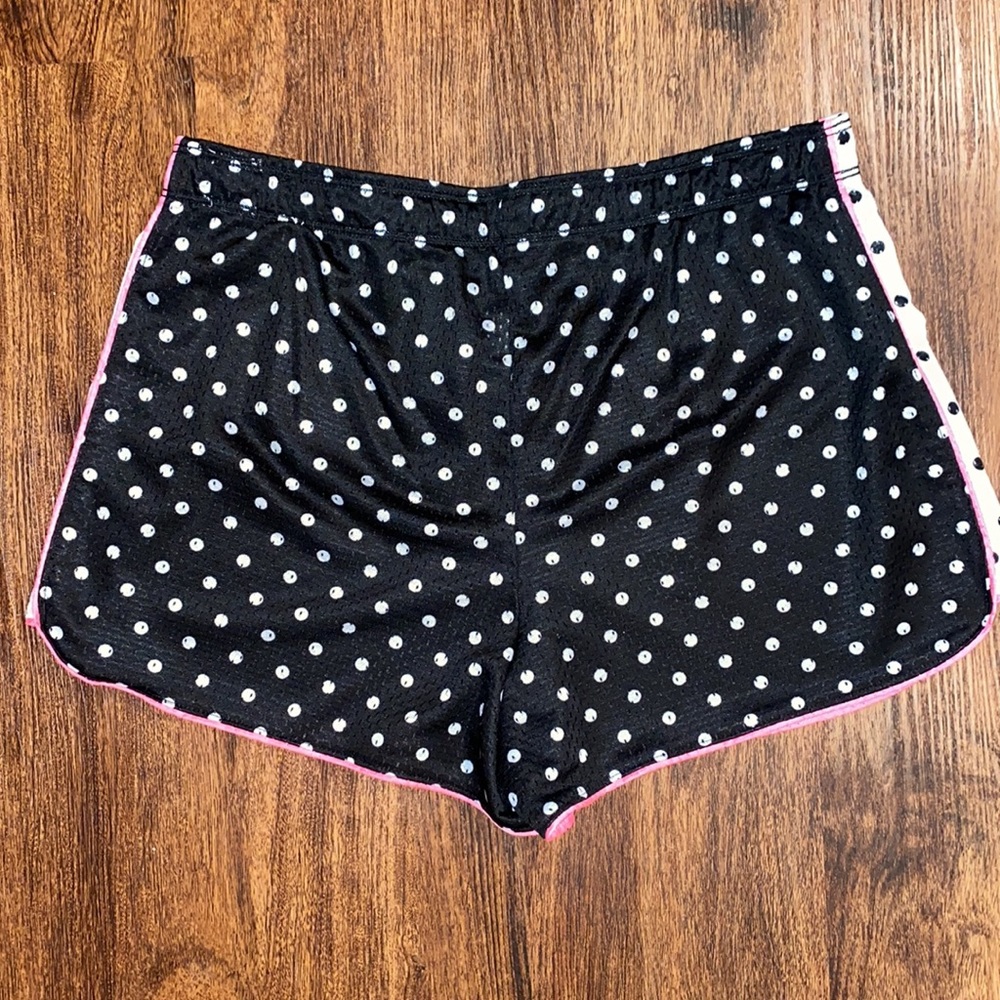 Girls Justice Polka Dot Athletic Shorts - Picture 2 of 6